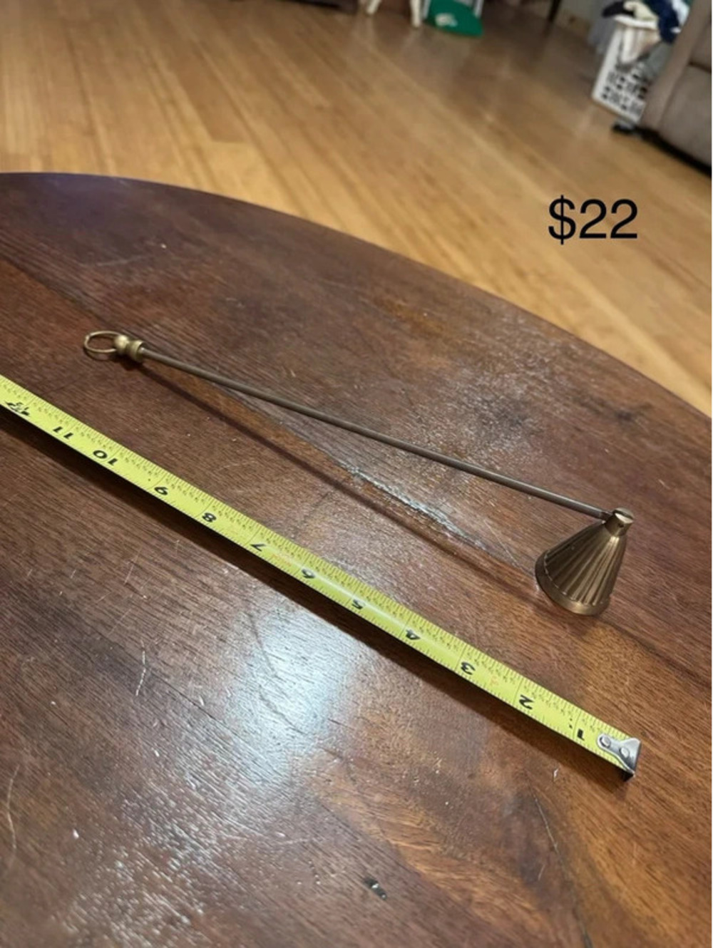 Brass Candle Snuff